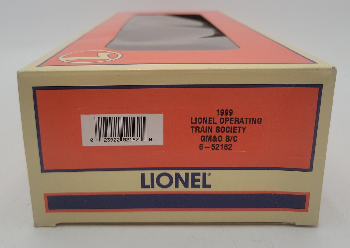 Lionel 6-52162 O Gauge LOTS 1999 Gulf, Mobile & Ohio Boxcar #24580 EX/Box