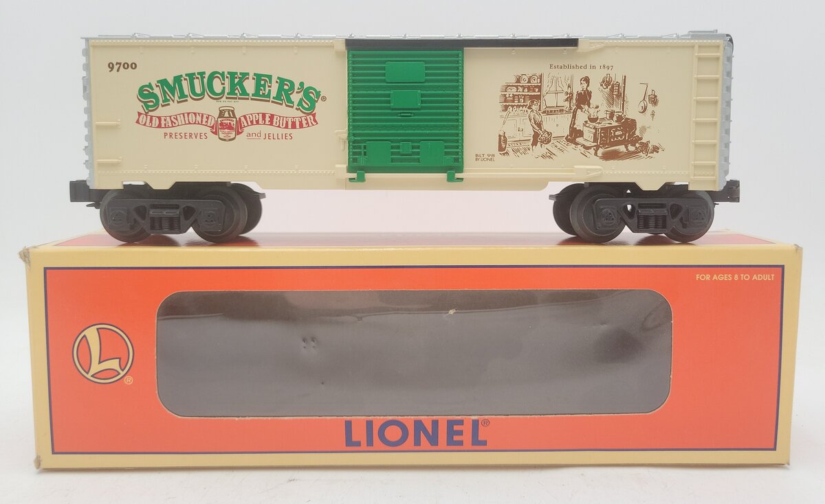 Lionel 6-26220 O Gauge Smucker's® 9700 Boxcar EX/Box