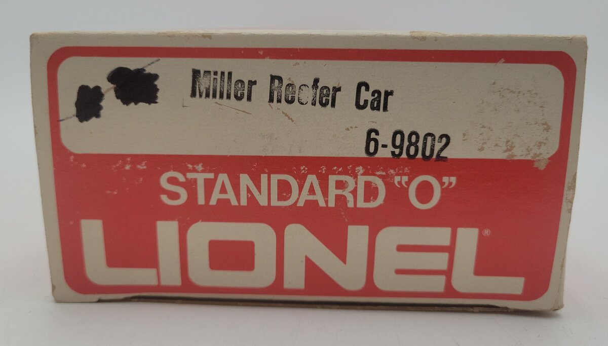 Lionel 6-9802 O Gauge Miller High Life Reefer Car #9802 VG/Box