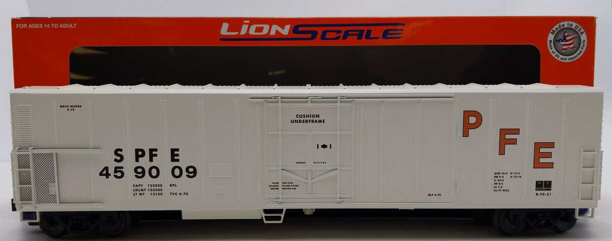 Lionel 3-17185 O Gauge SPFE LionScale 57' Refrigerator Car #459009 LN/Box