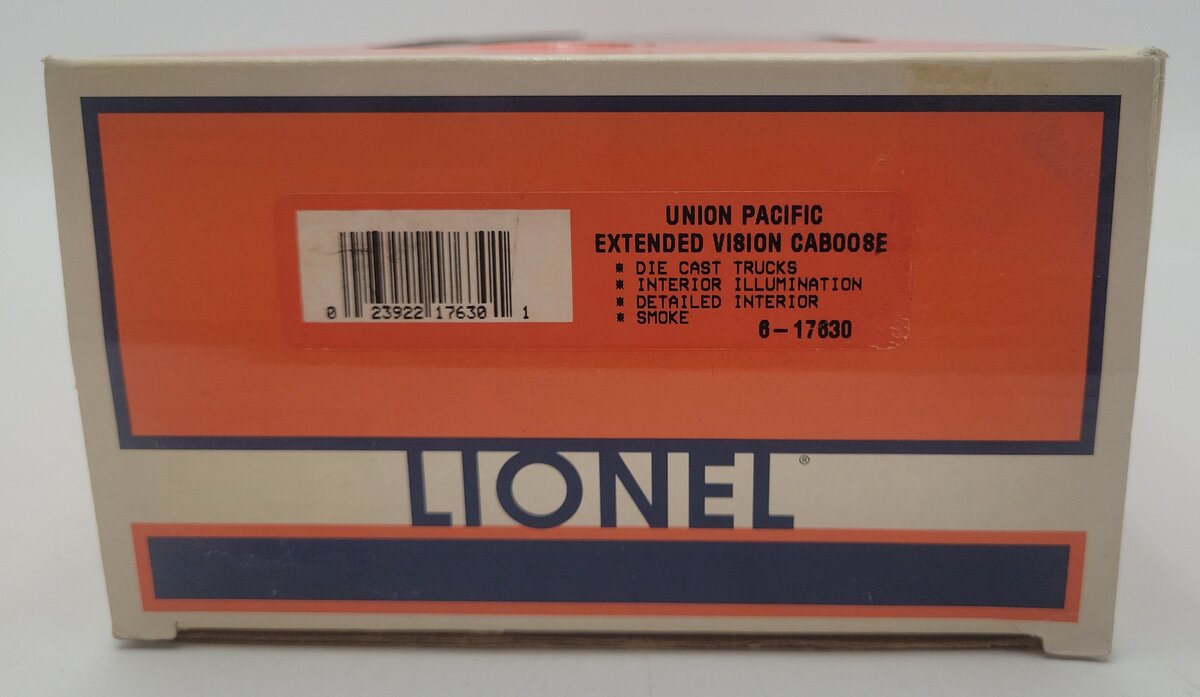 Lionel 6-17630 Union Pacific Extended Vision Caboose #25306 LN/Box