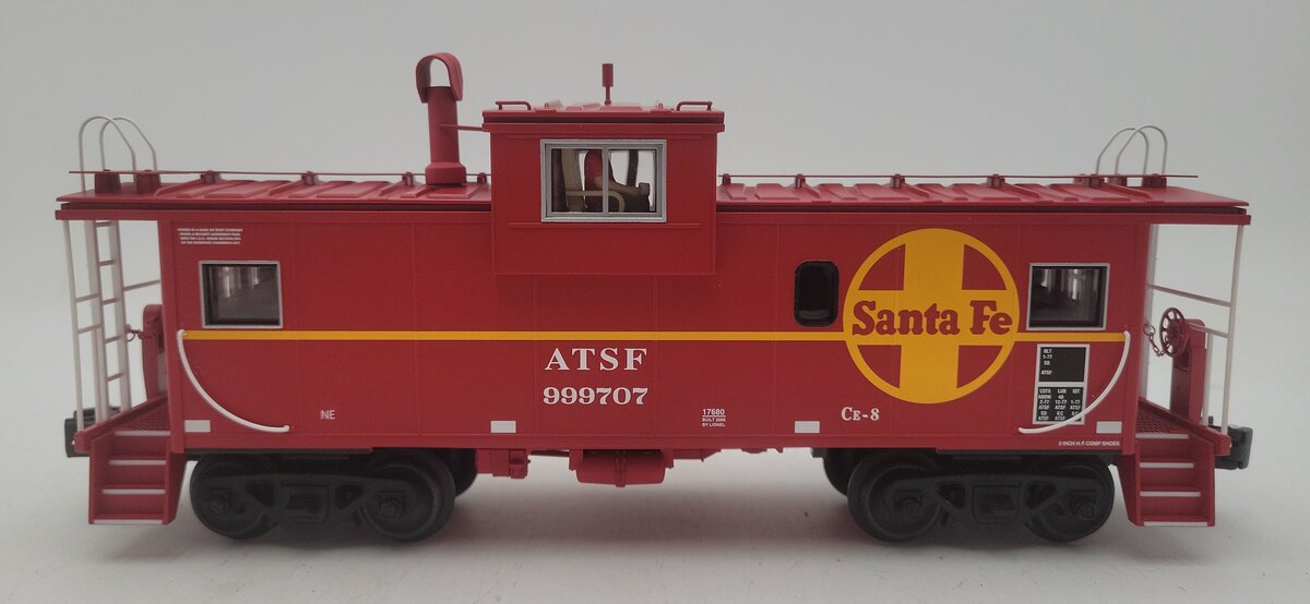 Lionel 6-17680 O Santa Fe Extended Vision Caboose #999707 EX/Box