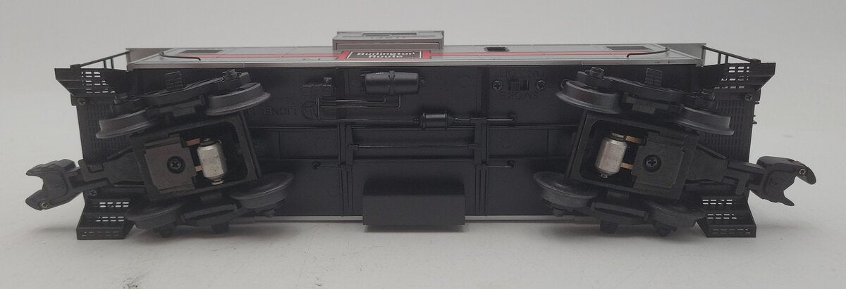 Lionel 6-17658 O Gauge Burlington Lighted Extended Vision Caboose #13611 EX/Box
