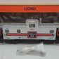 Lionel 6-17658 O Gauge Burlington Lighted Extended Vision Caboose #13611 EX/Box