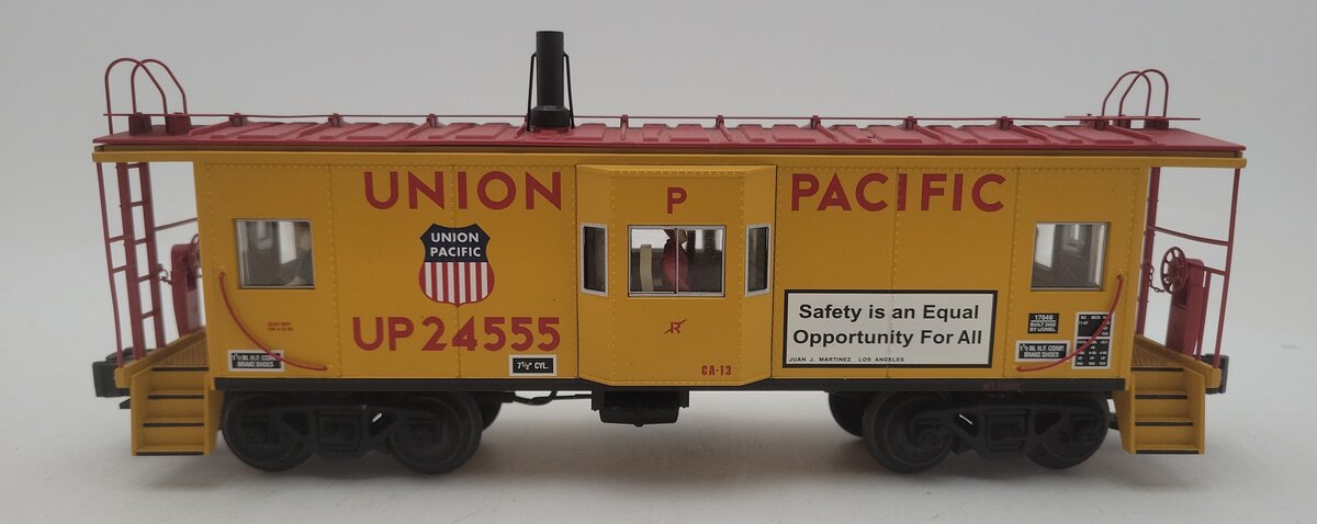 Lionel 6-17646 O Gauge Union Pacifc Bay Window Caboose EX/Box