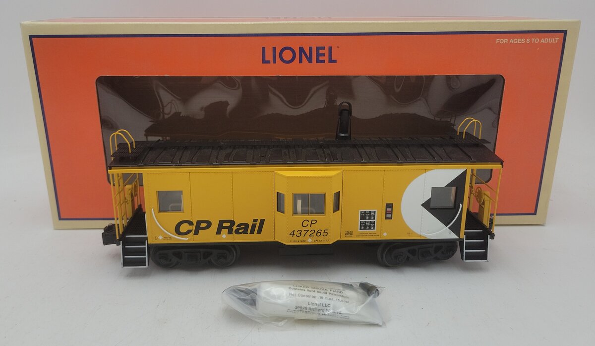Lionel 6-17670 O Gauge CP Rail Bay Window Caboose #437265 EX/Box