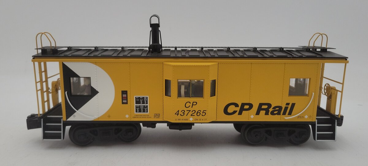 Lionel 6-17670 O Gauge CP Rail Bay Window Caboose #437265 EX/Box