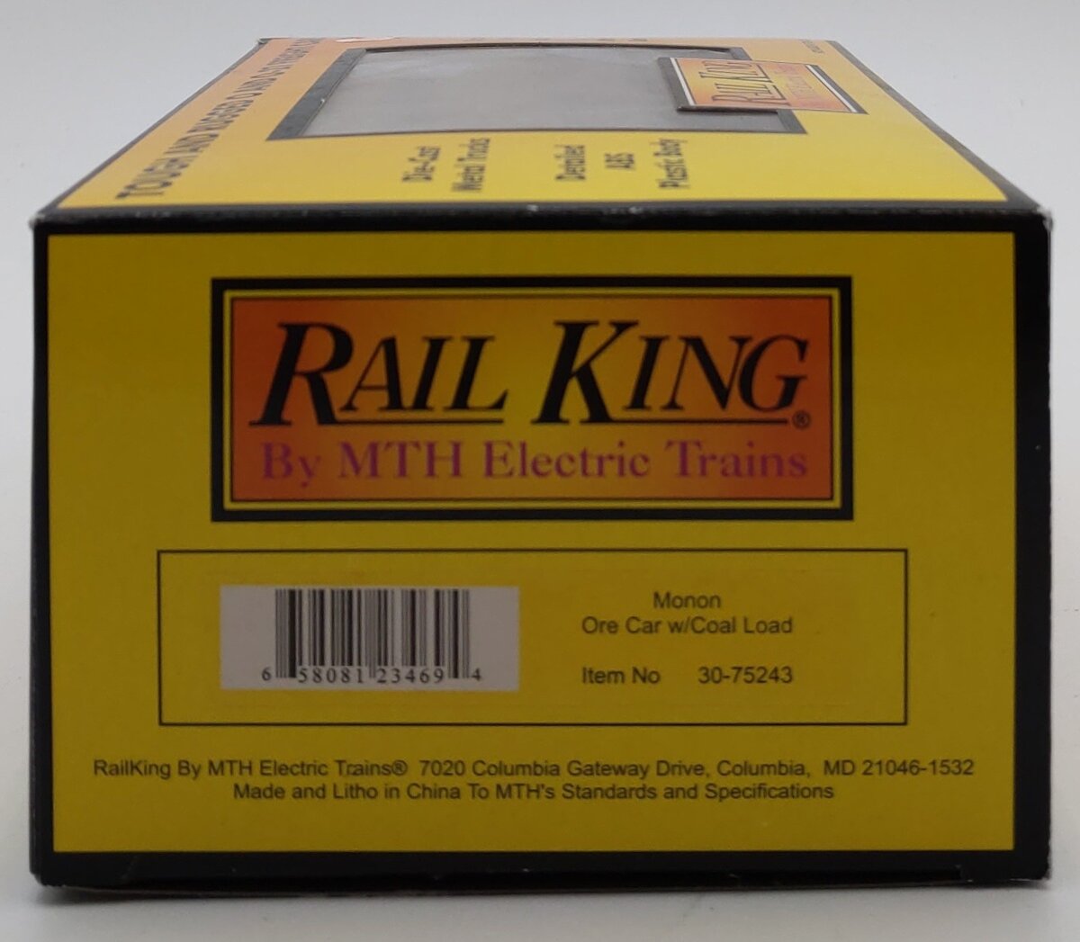 MTH 30-75243 O Gauge Monon Ore Car #4058 LN/Box