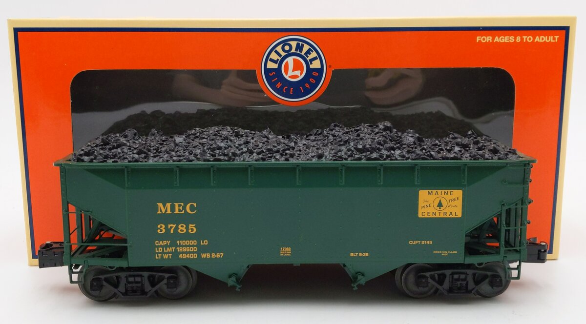 Lionel 6-17069 Maine Central Offset Hopper #3785 EX/Box