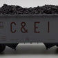 Lionel 6-27000 O Gauge Chicago & Eastern Illinios Offset Hopper #97393 LN/Box