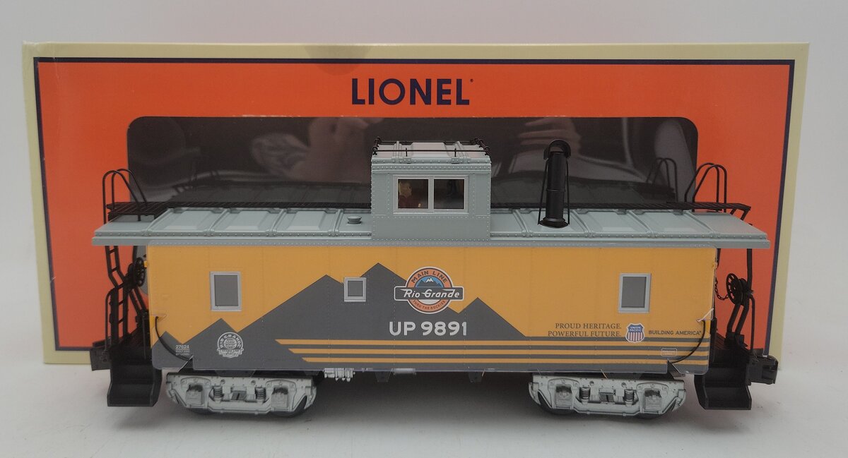 Lionel 6-27624 O Gauge Denver & Rio Grande Western Heritage CA-4 Caboose #9891 EX/Box