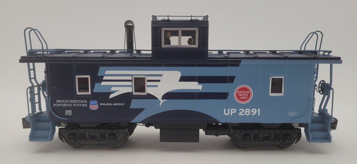 Lionel 6-27603 O Gauge Mopac U.P. Heritage CA-4 Caboose #2891 EX/Box