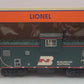 Lionel 6-17671 Burlington Northern Extended Vision Caboose #154 EX/Box