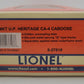 Lionel 6-27618 O Gauge Union Pacific Heritage MKT CA-4 Caboose #8891 EX/Box