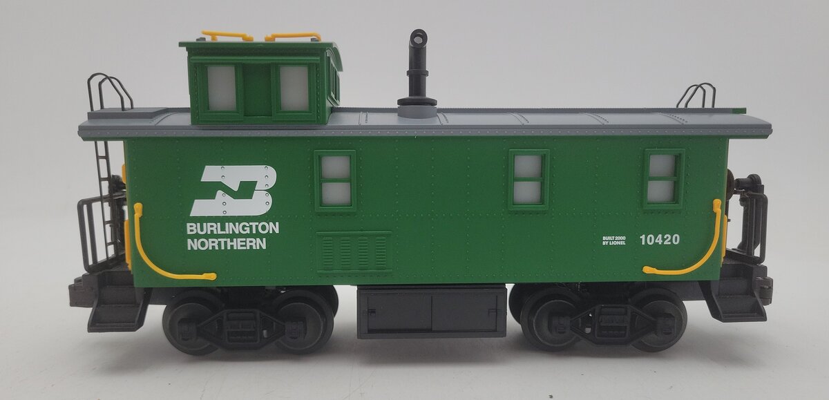 Lionel 6-17625 O Gauge Burlington Northern Illuminated Caboose #10420 EX/Box