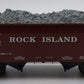 Lionel 6-17067 O Gauge Rock Island Offset Hopper w/ Gravel Load #89500 LN/Box