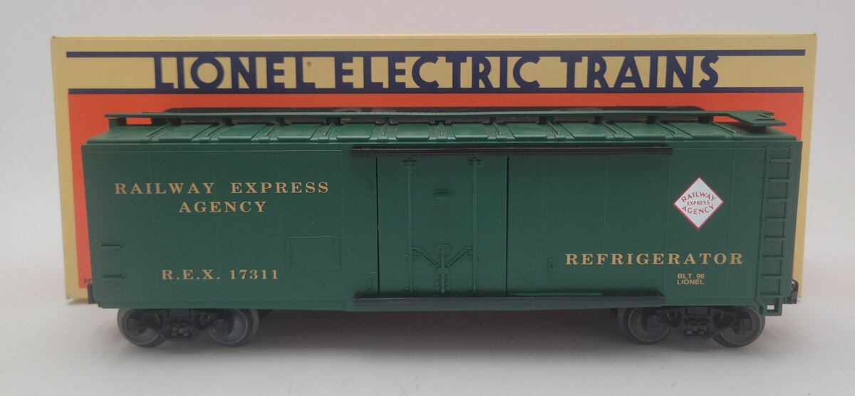 Lionel 6-17311 O Gauge Railway Express Agency Refrigerator Car #17311 EX/Box