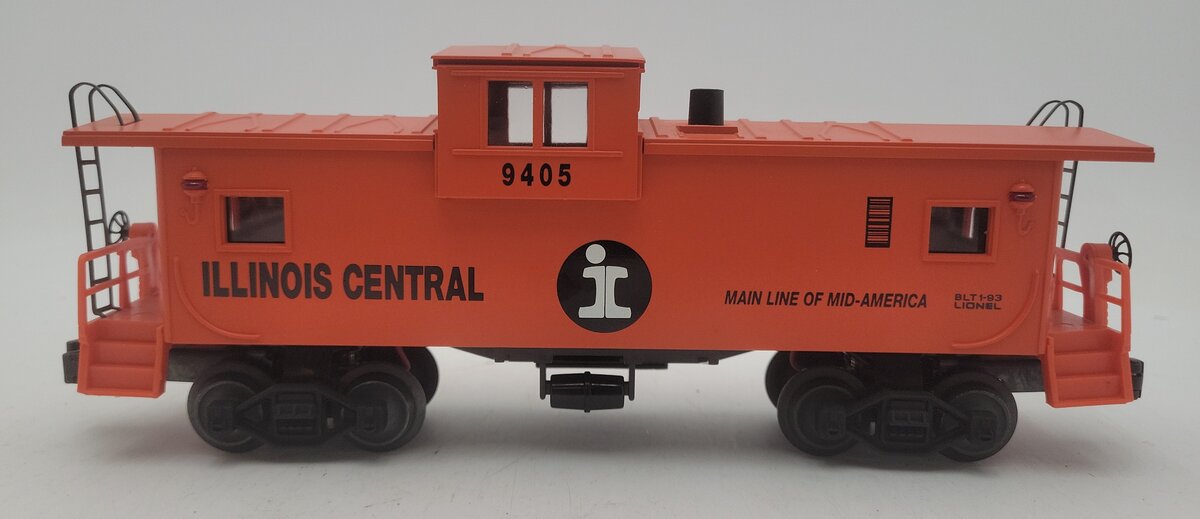 Lionel 6-19716 O Gauge Illinois Central Extended Vision Caboose #9405 EX/Box