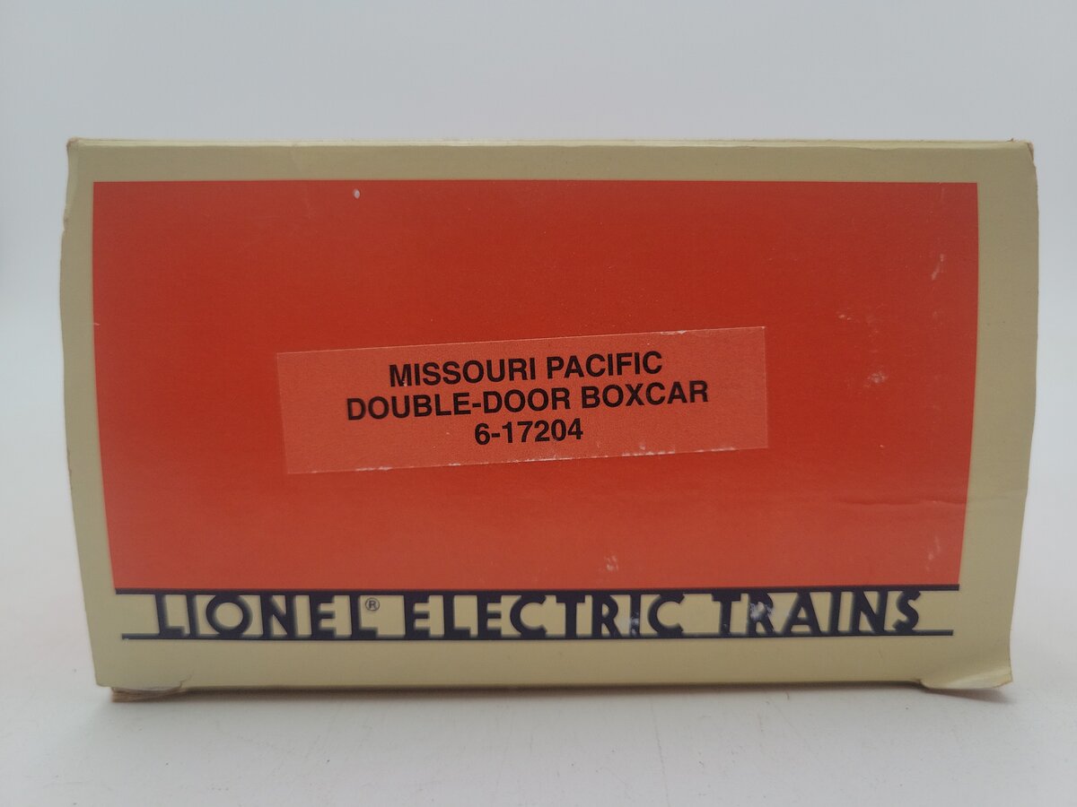 Lionel 6-17204 O Gauge Missouri Pacific Double Door Boxcar #17204 LN/Box