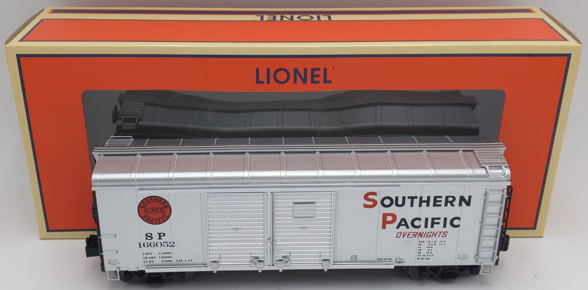 Lionel 6-17767 O Gauge SP Round-Roof Boxcar #166052 EX/Box