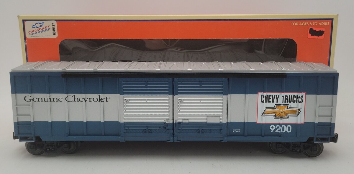 Lionel 6-17255 O Gauge Chevy Double Door Boxcar #9200 EX/Box