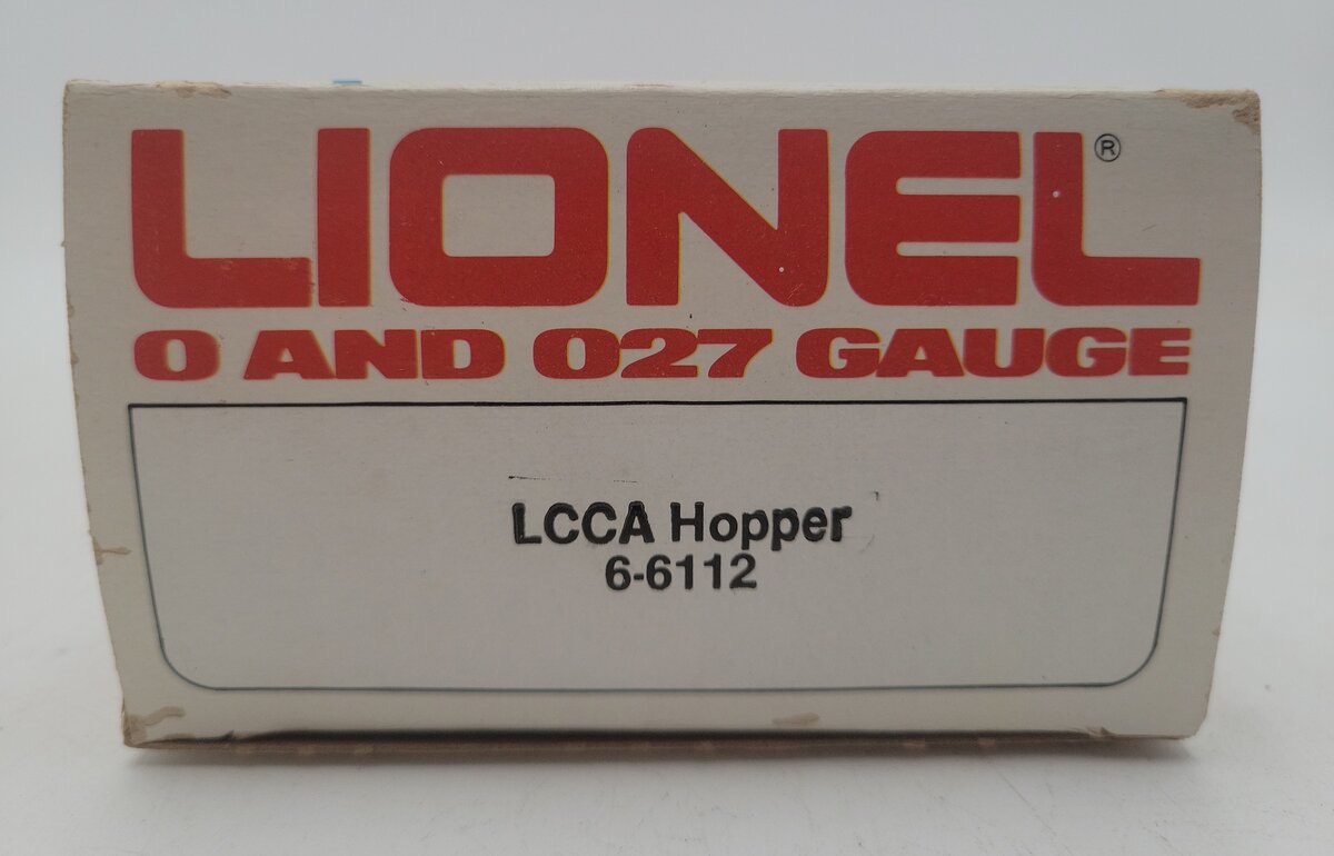 Lionel 6-6112 O Gauge LCCA Commonwealth Edison Hopper Car EX/Box