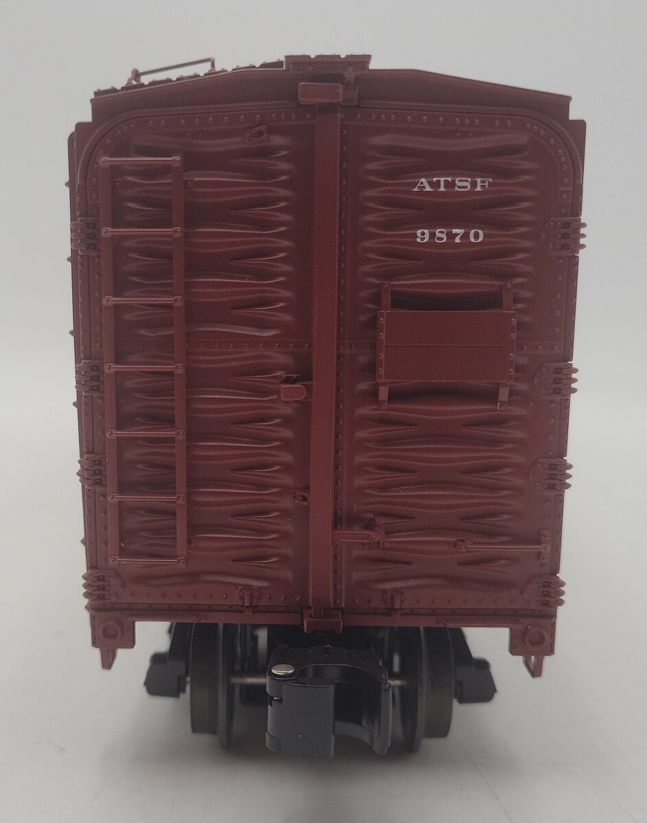 Lionel 6-27218 O Gauge ATSF Double-Door Boxcar #9870 with End Doors LN/Box
