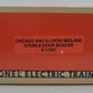 Lionel 6-17207 O Gauge Chicago & Illinois Midland Double Door Boxcar #17207 EX/Box