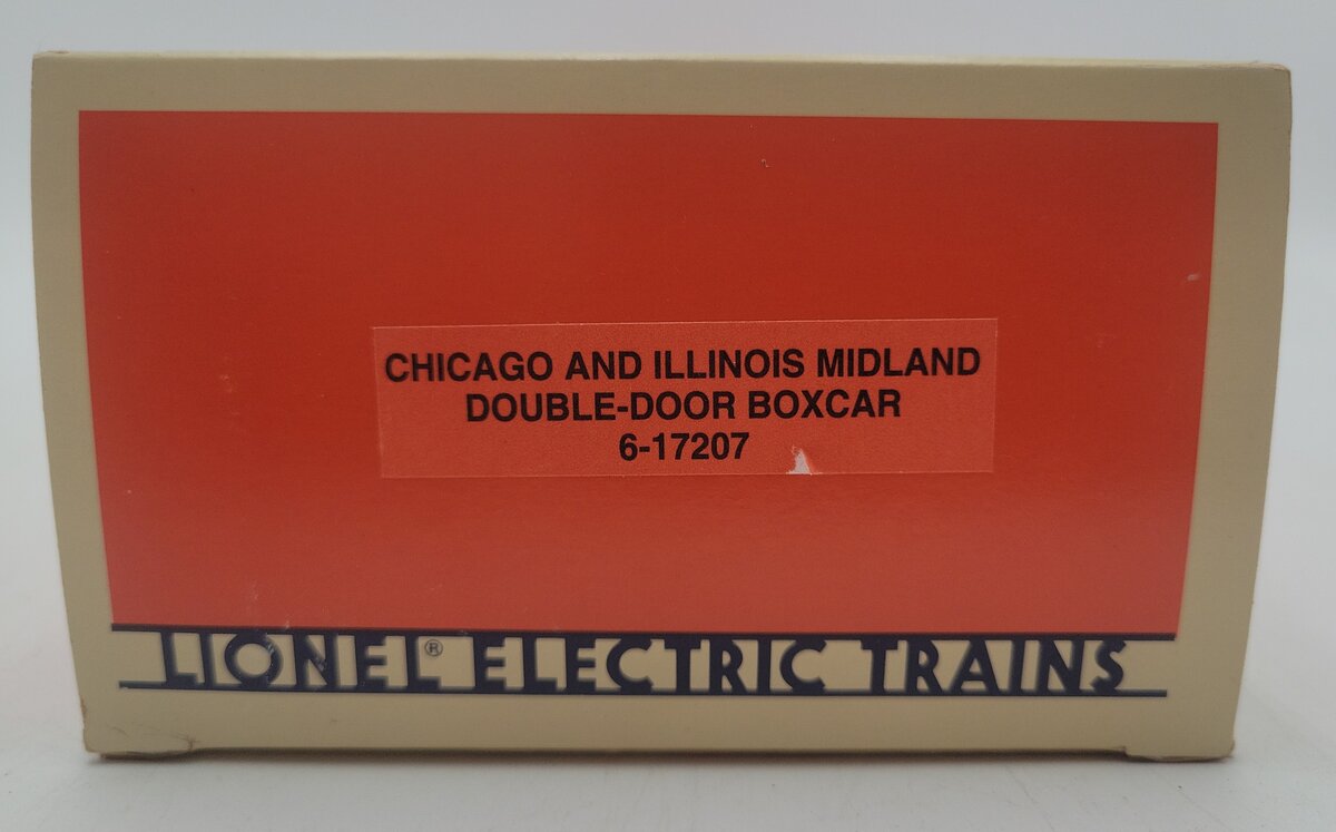 Lionel 6-17207 O Gauge Chicago & Illinois Midland Double Door Boxcar #17207 EX/Box