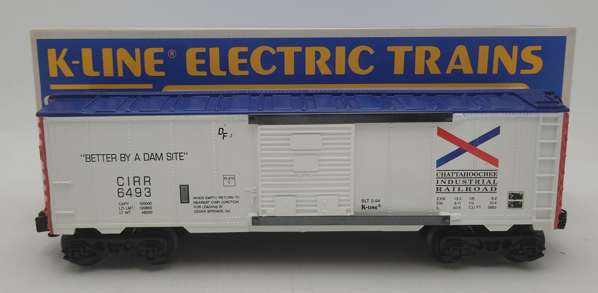 K-Line K6493 O Chattahoochee Industrial Railroad Box Car EX/Box