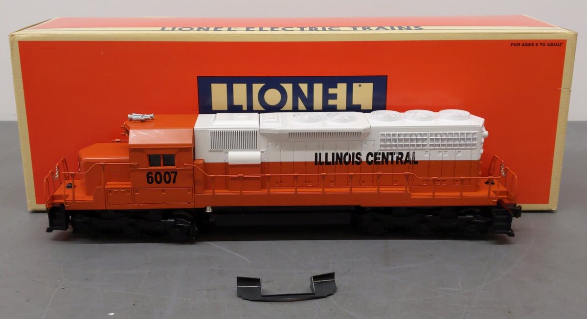 Lionel 6-18217 O Gauge Illinois Central SD-40 Diesel Locomotive #6007 EX/Box