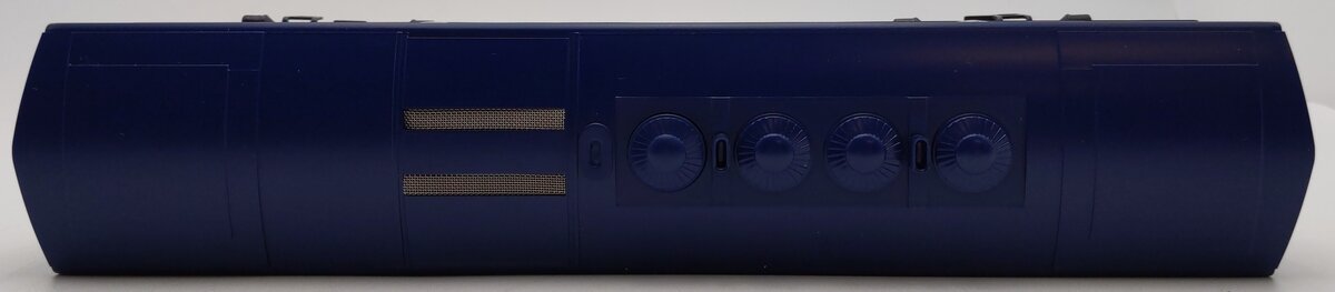 Lionel 6-18122 O Santa Fe F3 Blue/Yellow Non-Powered Diesel B-Unit #200B w/RS II EX/Box