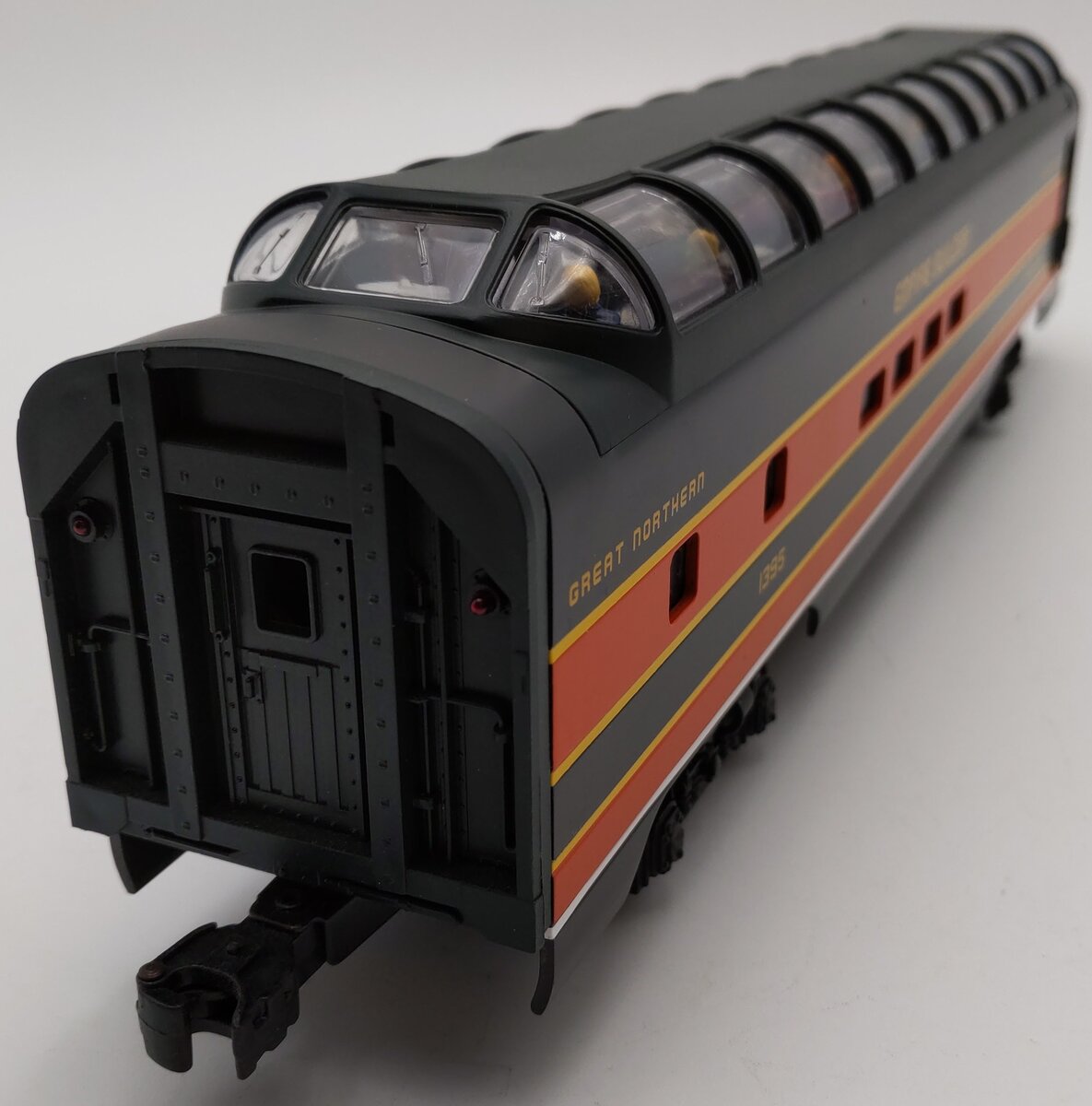 Lionel 6-19182 O Gauge Great Northern Aluminum Full Vista Dome Car #1395 EX/Box