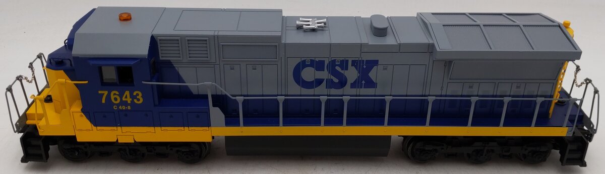Lionel 6-18215 O Gauge CSX Dash 8 Diesel Engine #7643 LN/Box