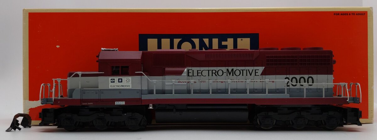 Lionel 6-18217 O Gauge Custom Painted Electro-Motive Diesel Locomotive #2000/Box