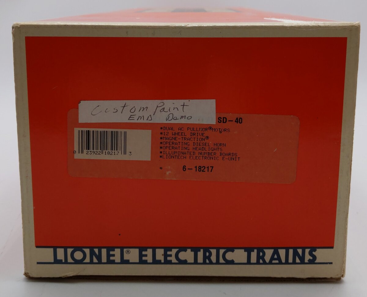 Lionel 6-18217 O Gauge Custom Painted Electro-Motive Diesel Locomotive #2000/Box