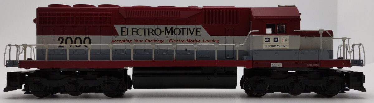 Lionel 6-18217 O Gauge Custom Painted Electro-Motive Diesel Locomotive #2000/Box