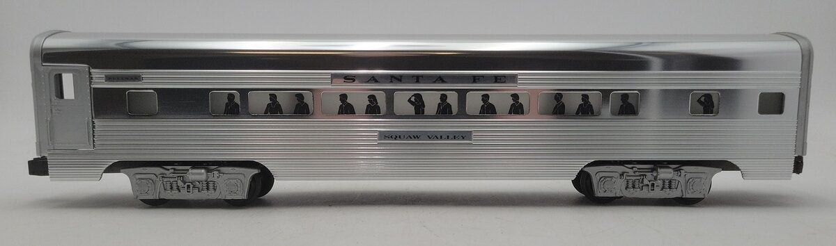 Lionel 6-19111 O Gauge Santa Fe Aluminum Diner Car #601 EX/Box