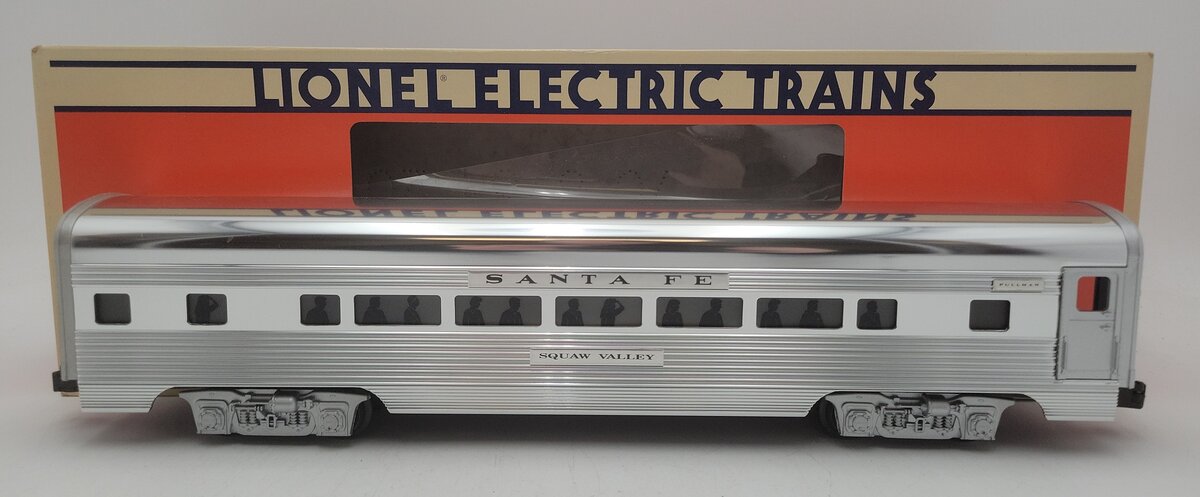 Lionel 6-19111 O Gauge Santa Fe Aluminum Diner Car #601 EX/Box