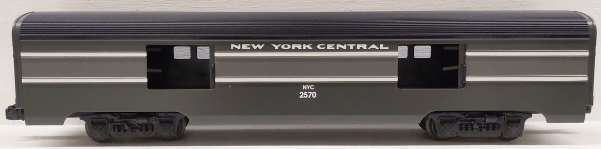 Lionel 6-19172 O Gauge New York Central Aluminum Streamlined Baggage Car #2570 EX/Box