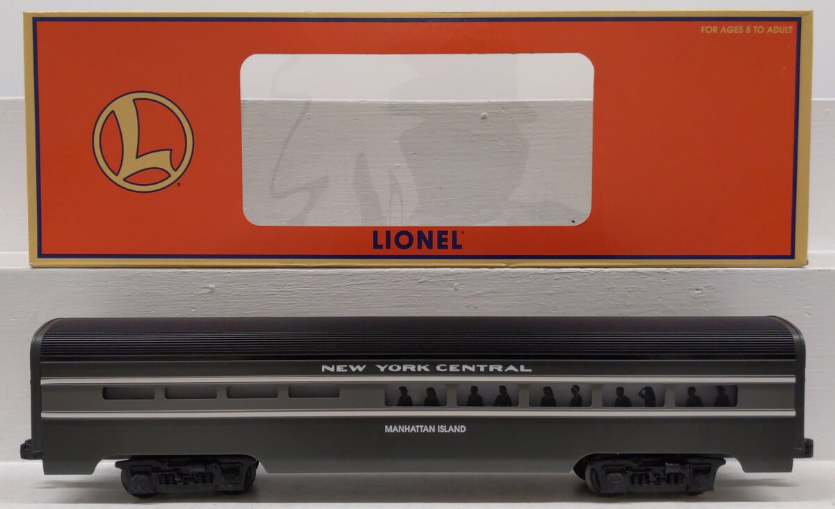 Lionel 6-19173 O Gauge New York Central Streamlined "Manhattan Island" Diner Car EX/Box
