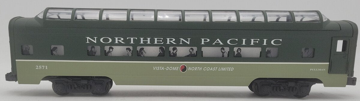 Lionel 6-19168 O Gauge Northern Pacific Full Vista Dome Coach EX/Box