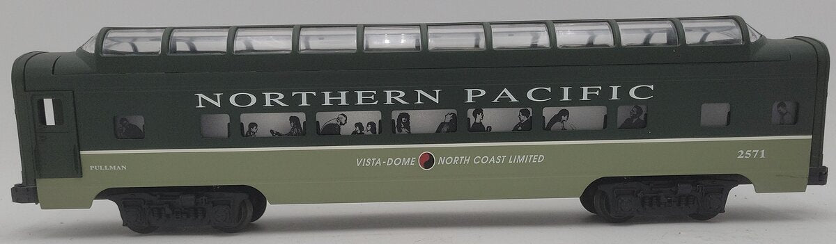 Lionel 6-19168 O Gauge Northern Pacific Full Vista Dome Coach EX/Box