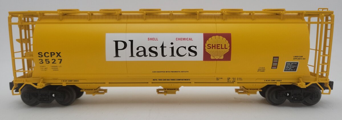 Lionel 6-17155 O Gauge Shell Plastics Cylindrical Hopper #3527 EX/Box