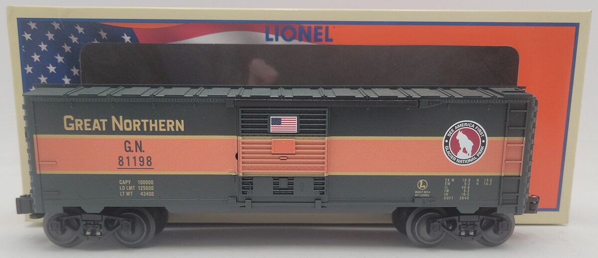 Lionel 6-81198 O USA Great Northern Boxcar EX/Box