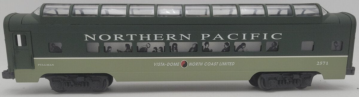 Lionel 6-19169 O Gauge Northern Pacific Full Vista Dome Diner Car EX/Box