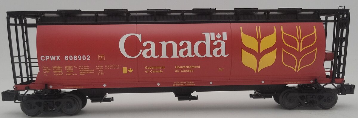 Lionel 6-27113 O Gauge Government of Canada Hopper #605415 EX/Box