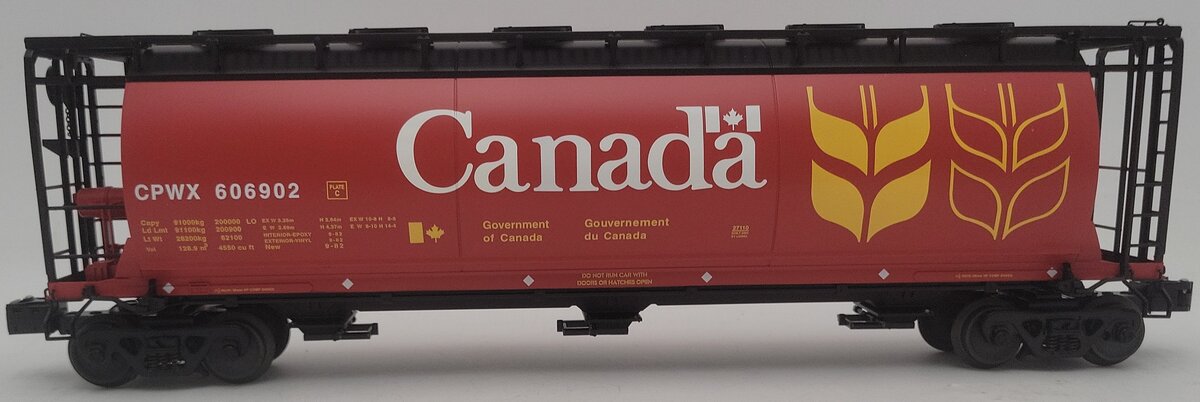 Lionel 6-27113 O Gauge Government of Canada Hopper #605415 EX/Box