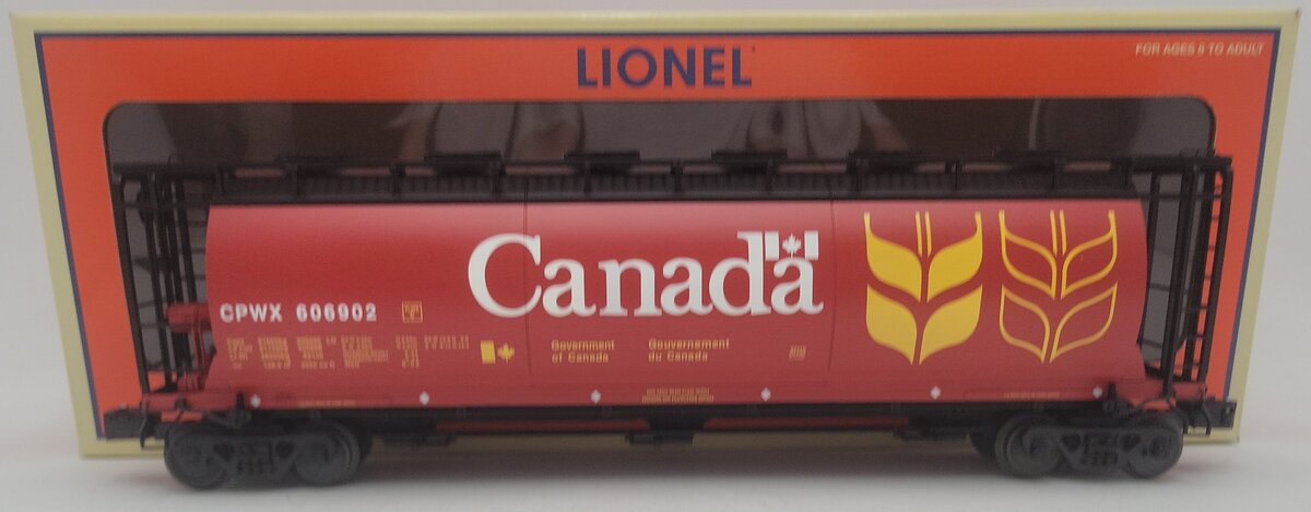 Lionel 6-27113 O Gauge Government of Canada Hopper #605415 EX/Box