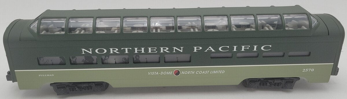 Lionel 6-19170 O Gauge Northern Pacific Full Vista Dome Coach EX/Box